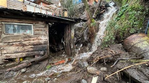 Impactantes imágenes del deslave en San Martín que obligó a evacuar a