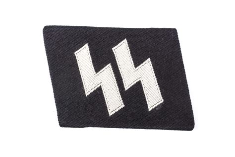 Waffen SS BeVo Collar Tab Fjm44