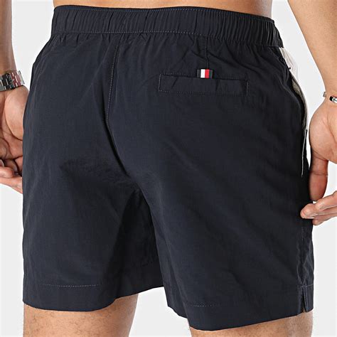 Tommy Hilfiger Short De Bain Medium Drawstring 2744 Bleu Marine