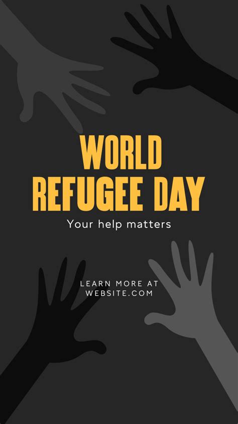 World Refugee Day Facebook Story Brandcrowd Facebook Story Maker