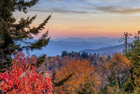 Smoky Mountain Colors in Autumn - Landscape - Photo.net