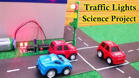 Traffic Lights Science Project Working Model Traffic Light Project Youtube