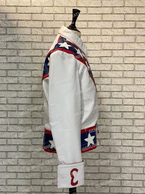 Daredevil Evel Knievel Leather Biker Jacket By Glj