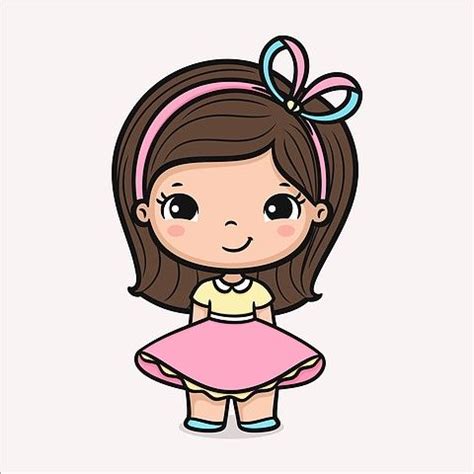 Pin By Ydelica Araujo On E Cartoon Girl Drawing Cute Cartoon