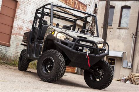 2010 2014 Polaris Ranger 800 Crew Full Size Deluxe Front Bumper Brush Guard 4×4 Utv Accessories