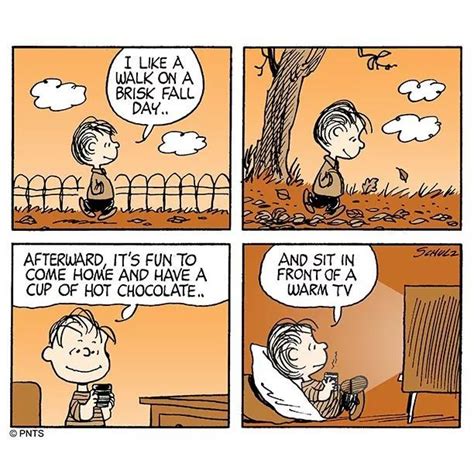 Autumn Mood Charlie Brown And Snoopy Snoopy Snoopy Comics