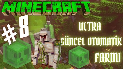 Ekiple Minecraft Otomatik Slime Farm Slime Chunk Nas L Bulunur