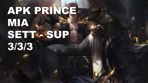 Apk Prince Mia Sup Sett Vs Zilean Kr Master Patch Youtube