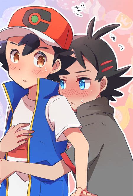 Goh Pokémon Pokemon Rayquaza Pokemon Ships Ash Ketchum Gay Couple Sawyer Anime Chibi