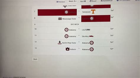 Alabama Crimson Tide Football Schedule 2022 Predictions Game-By-Game