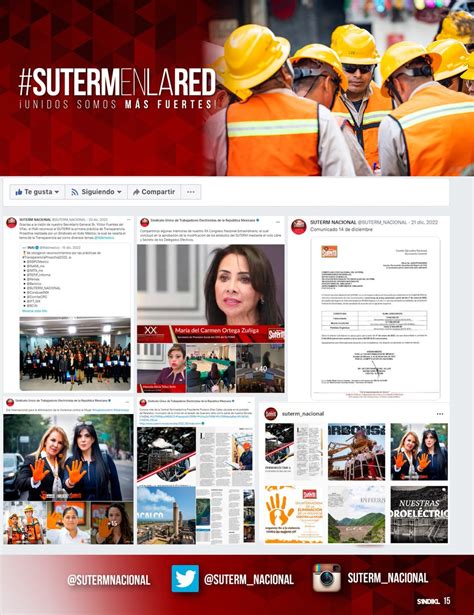 SUTERM NACIONAL on Twitter Ya conoces nuestras páginas oficiales Te