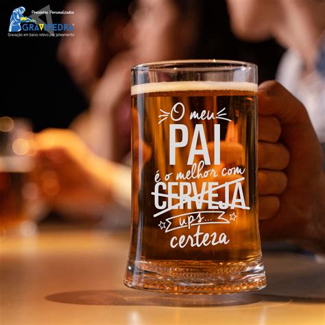 Caneca De Cerveja Em Vidro Personalizada Cerveja Ccvjdpd