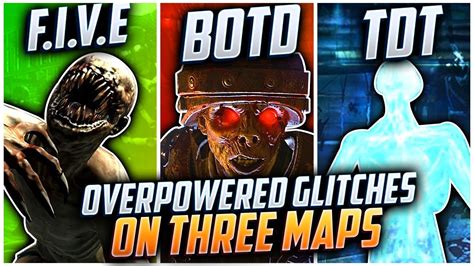 The Best Solo Working Glitches On Maps F I V E Botd And Tdt