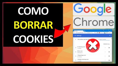 Descubre Como Eliminar Cookies En Google Chrome Youtube