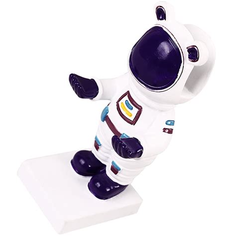 Qiysamall Display Shelf Shelves Astronaut Figurine Decor Cute