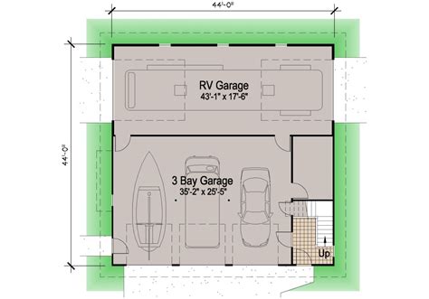 Rv Garage Plans With Living Quarters Dandk Organizer