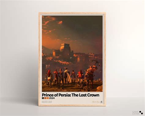 Prince of Persia Poster Light & Dark Mode Minimalist Physical Print ...