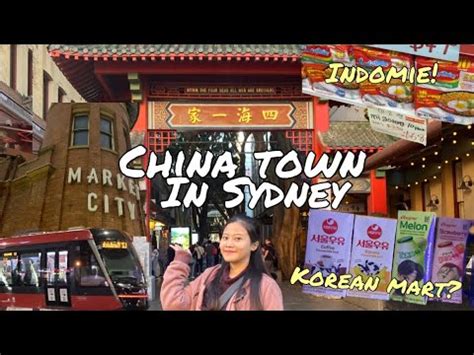 China Town In Sydney Jalan Cari Street Food Sampe Malam Youtube