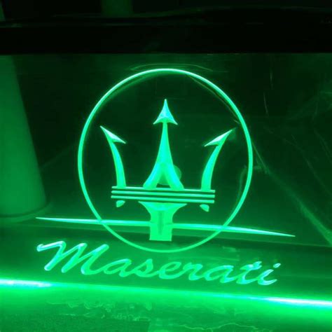 Maserati LED Neon Light Sign