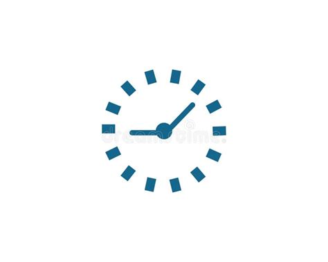 Timer logo vector stock vector. Illustration of isolated - 136471239