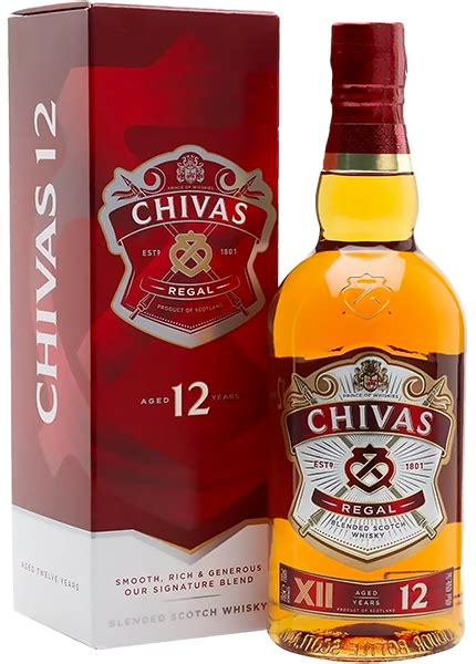 Віскі Chivas Regal 12 років 0.7л в коробці купити з доставкою в Києві в ...