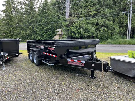 2022 Midsota HVHD 14 Bumper Pull Dump Trailer For Sale Lynden WA