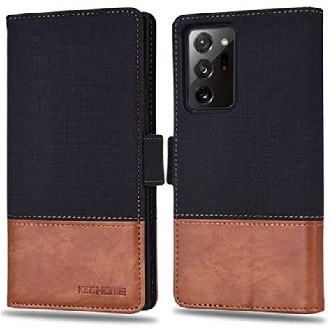 Kezihome Samsung Galaxy Note 20 Ultra Case Pu Leather [rfid Blocking] Note 20 Ultra 5g Wallet