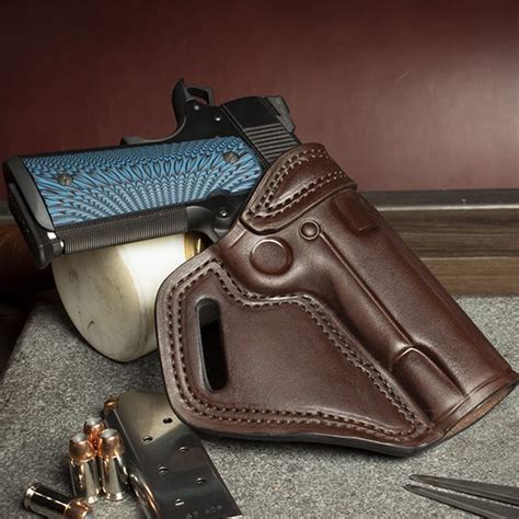 Cross Draw Leather Holster