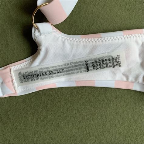 Victoria S Secret Swim Nwt Victorias Secret Swim Essential Wicked Bikini Top B Pink White