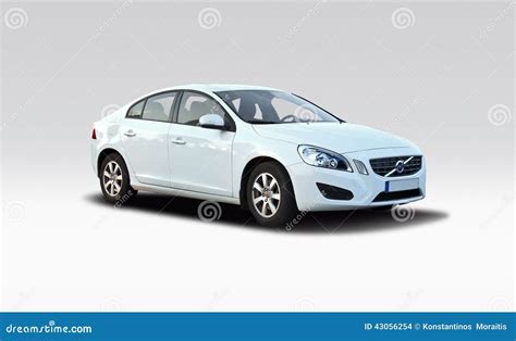 Volvo S60 Isolated on White Background Editorial Stock Image - Image of ...