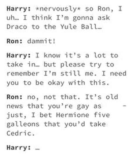 Drarry Headcanons Fandom