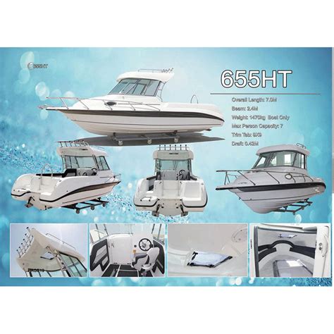 Wholesale Price 20ft Fiberglass Boat Hard Top Fishing Boat With Ce Cer