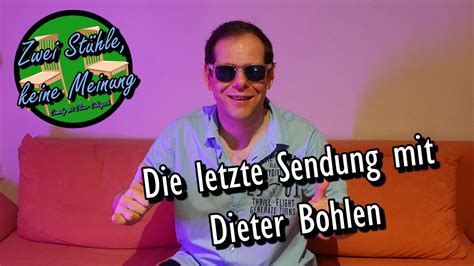 Zwei Stühle keine Meinung Folge 2 DIETER BOHLEN sucht Nachfolger