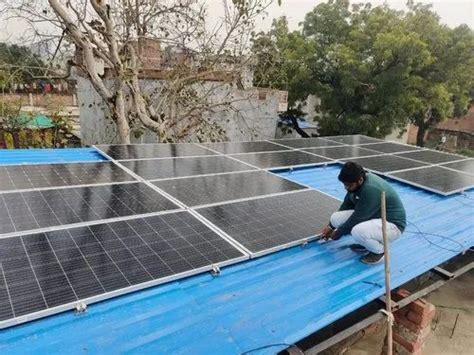 Mounting Structure Grid Tie Solar Rooftop For Residential Capacity 10 Kw At ₹ 48000kw In