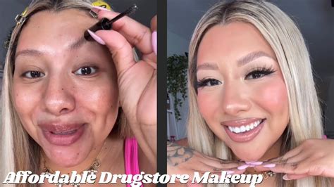 HOLY GRAIL Affordable Drugstore Makeup Full Face Glam Makeup With