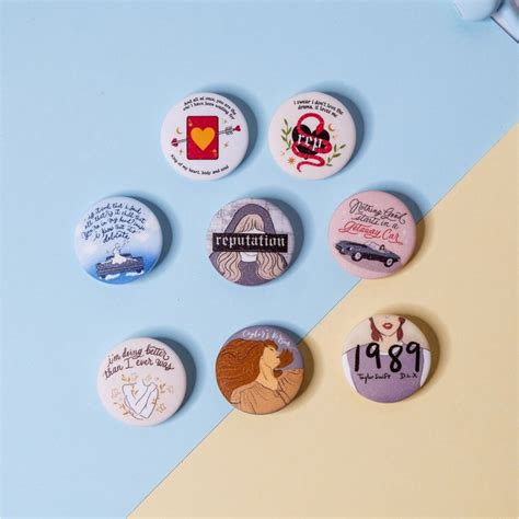 Taylor Swift Fan Made Only Button Pins Etsy