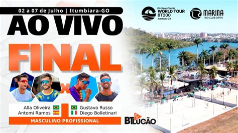 Final Itf Bt Marina Rio Club Allan Oliveira Antomi Ramos X