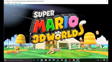 Super Mario D World On Cemu Youtube