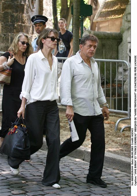 Photo Jane Birkin et Patrick Chéreau Ultime Hommage à Marie