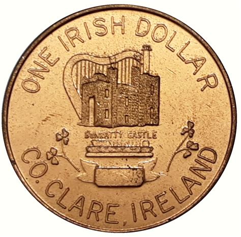 1 Irish Dollar St Patricks Day Clare Iowa Estados Unidos Numista