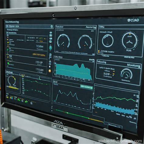 Scada System User Interface Dashboard Stable Diffusion Online