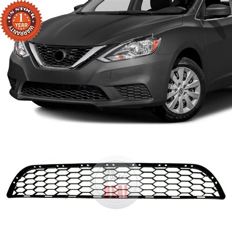 Parzter Bumper Lower Grille Grill Assembly Front Fits 2016 2019 Nissan