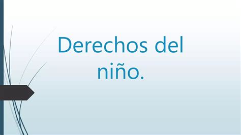 Derechos Del Niño Ppt