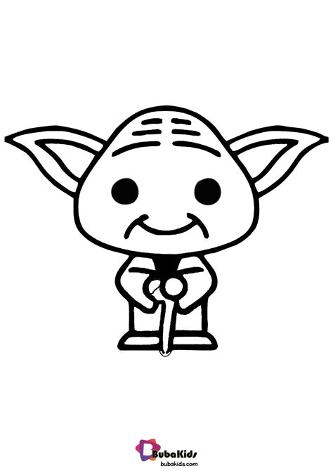 Baby Yoda Coloring Pages To Print - kidsworksheetfun