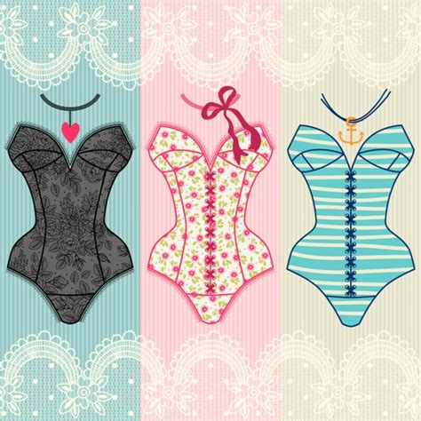 Vintage Lingerie Lace Stock Vector Image By Xenia Ok 62722873