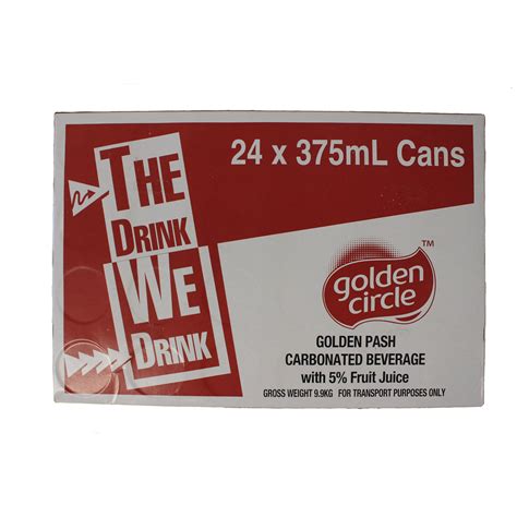 Golden Circle Cans 24 X 375ml Golden Pash Taste One