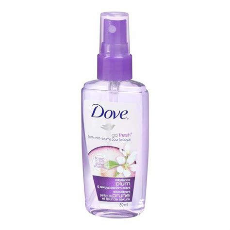 Dove Go Fresh Body Mist Rebalance Plum Reviews In Mists Essences