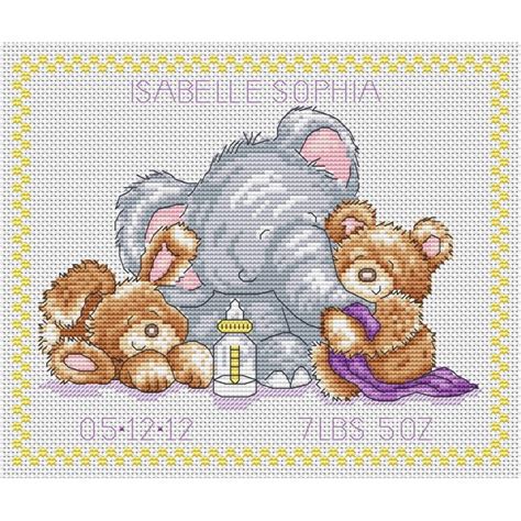 Cross Stitch Baby Sampler – Free Cross Stitch Patterns