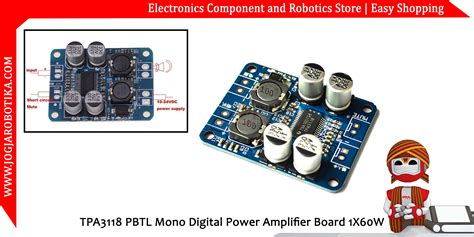 Tpa Pbtl Mono Digital Power Amplifier Board X W Toko Komponen