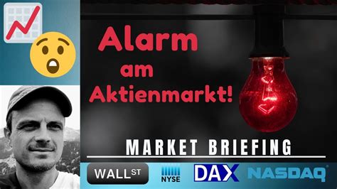 Wie Tief Kann Der Markt Nun Fallen DAX Nasdaq Dow Jones S P500